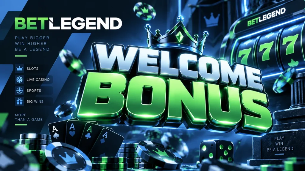 betlegend welcome bonus